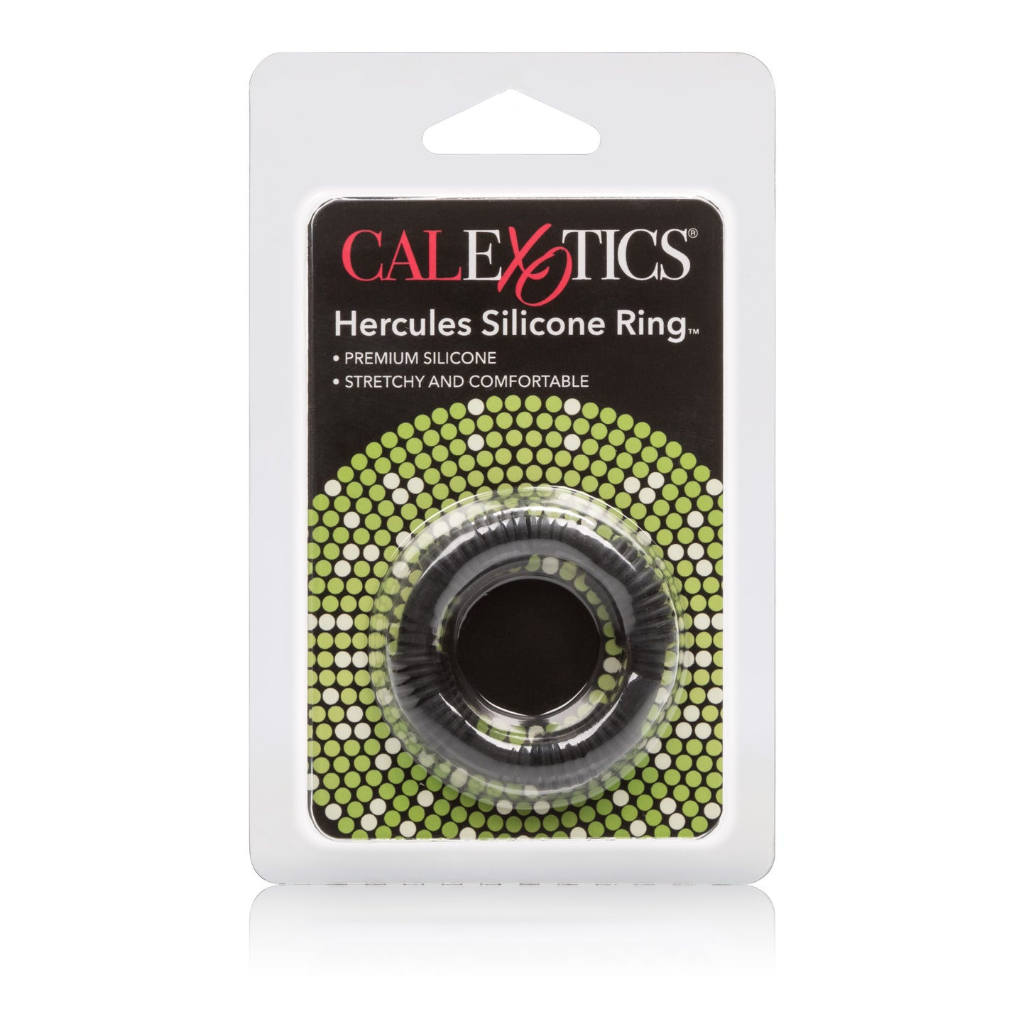 CalExotics Hercules Silicone Ring - Sturdy Erection Enhancer - Black