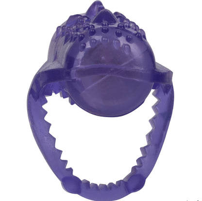 CalExotics Foil Pack Vibrating Tongue Teaser - Purple - Enhanced Oral Play