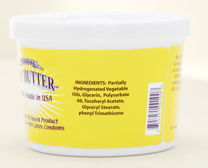 Boy Butter Original Lubricant 16 Oz – Coconut Oil Based, Edible, Non-Toxic