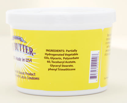 Boy Butter Original Lubricant 16 Oz – Coconut Oil Based, Edible, Non-Toxic
