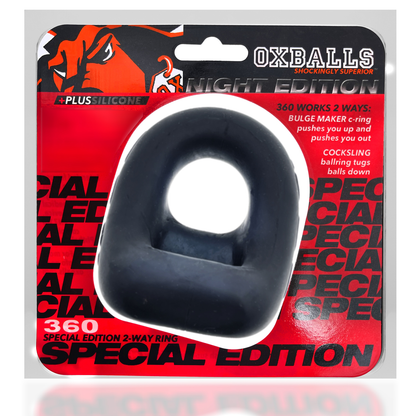 OXBALLS 360 Special Edition 2-Way C-Ring – Black