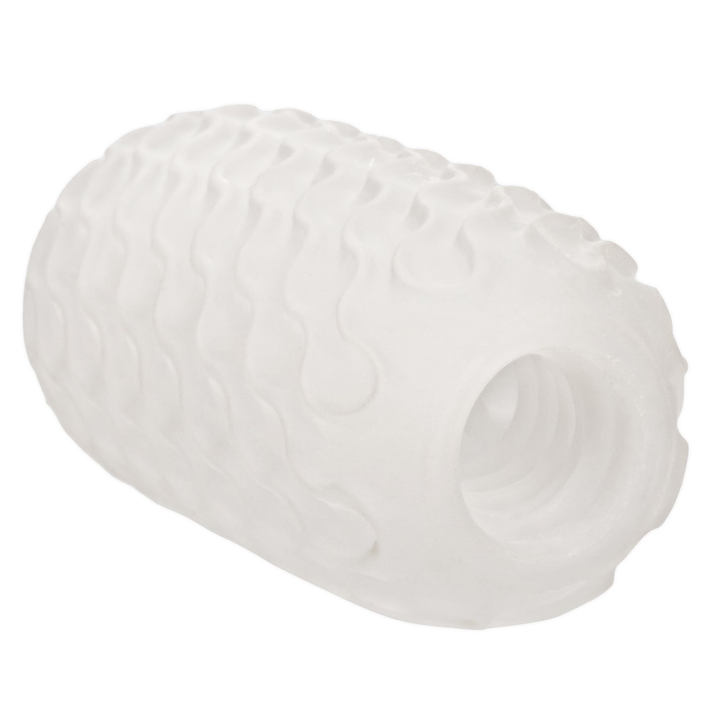 CalExotics Boundless Reversible Ribbed Stroker – Clear