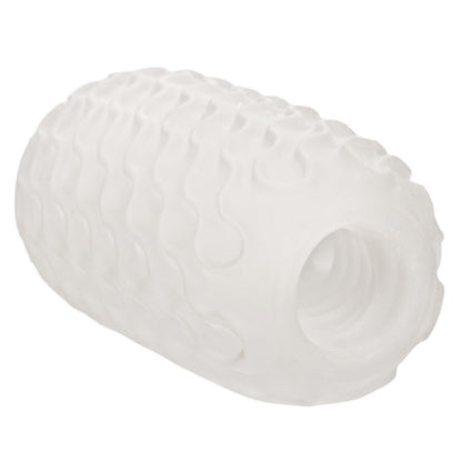 CalExotics Boundless Reversible Ribbed Stroker – Clear