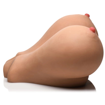 Curve Toys Mistress Breasts and Pussy Masturbator - Realistic Tan