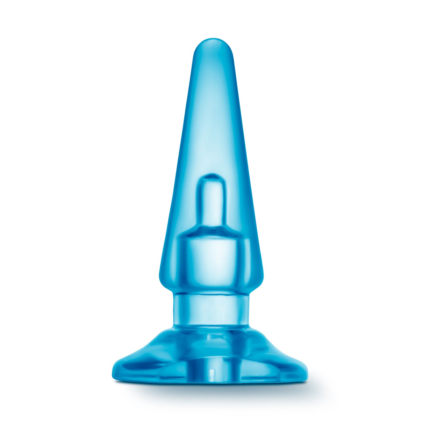 Blush Novelties Basic Anal Plug – Tapered Design – Blue