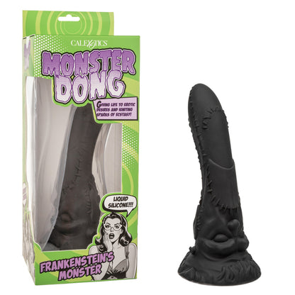 CalExotics Monster Dong Frankensteins Monster - Flexible Waterproof Pleasure Toy - Black