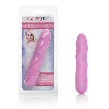 CalExotics First Time Mini Power Swirl Vibrator – Pink