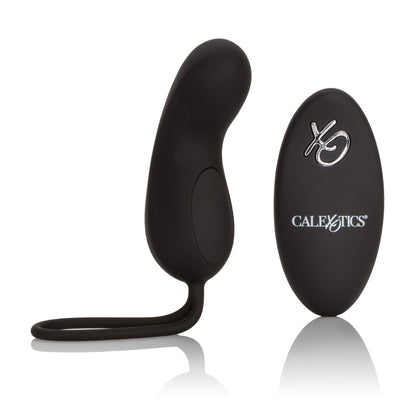 CalExotics Silicone Remote Rechargeable Curve Mini Massager - Black