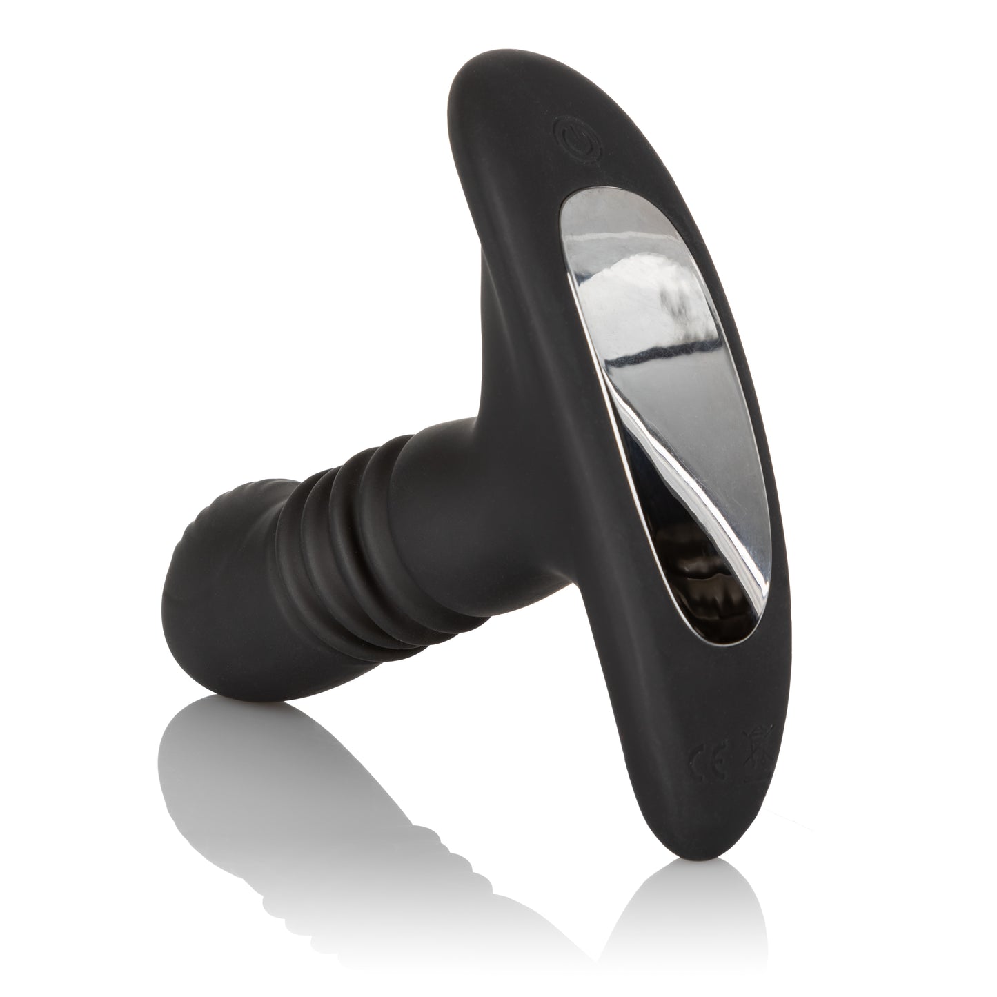 CalExotics Eclipse Thrusting Rotator Probe – Black – 12-Function Vibrating Probe