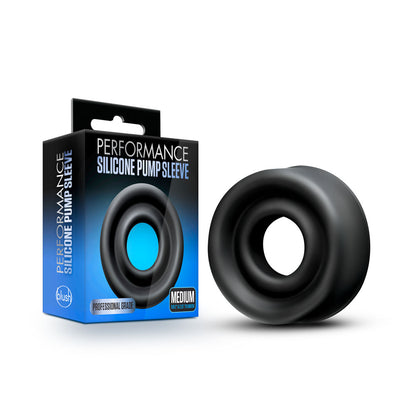 Blush Performance Silicone Pump Sleeve - Medium - Black