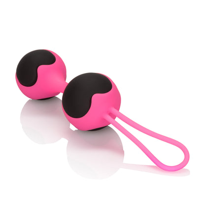 CalExotics Silicone Kegel Trainer Balls – Pelvic Strengthening System – Black