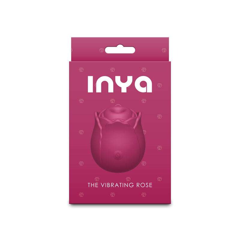 Inya Vibrating Rose - Multi-Function Vibrator - Red
