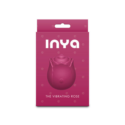 Inya Vibrating Rose - Multi-Function Vibrator - Red