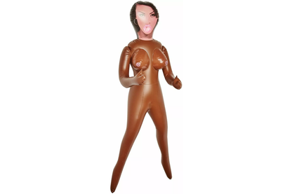 CalExotics Naughty Naomi Love Doll – Beige – 4-Color Face with 3 Love Passages