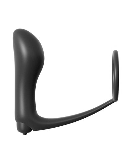 Pipedream Ass Gasm Vibrating Cockring Plug – Black