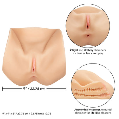 CalExotics Stroke It Life-Size Pussy Stroker – Ivory