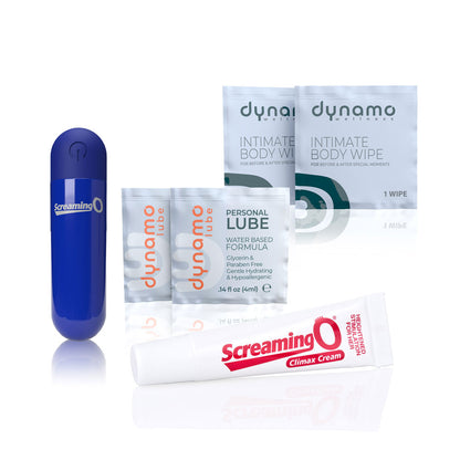Screaming O Glow Up Intimacy Kit – Mini Massager and Arousal Cream