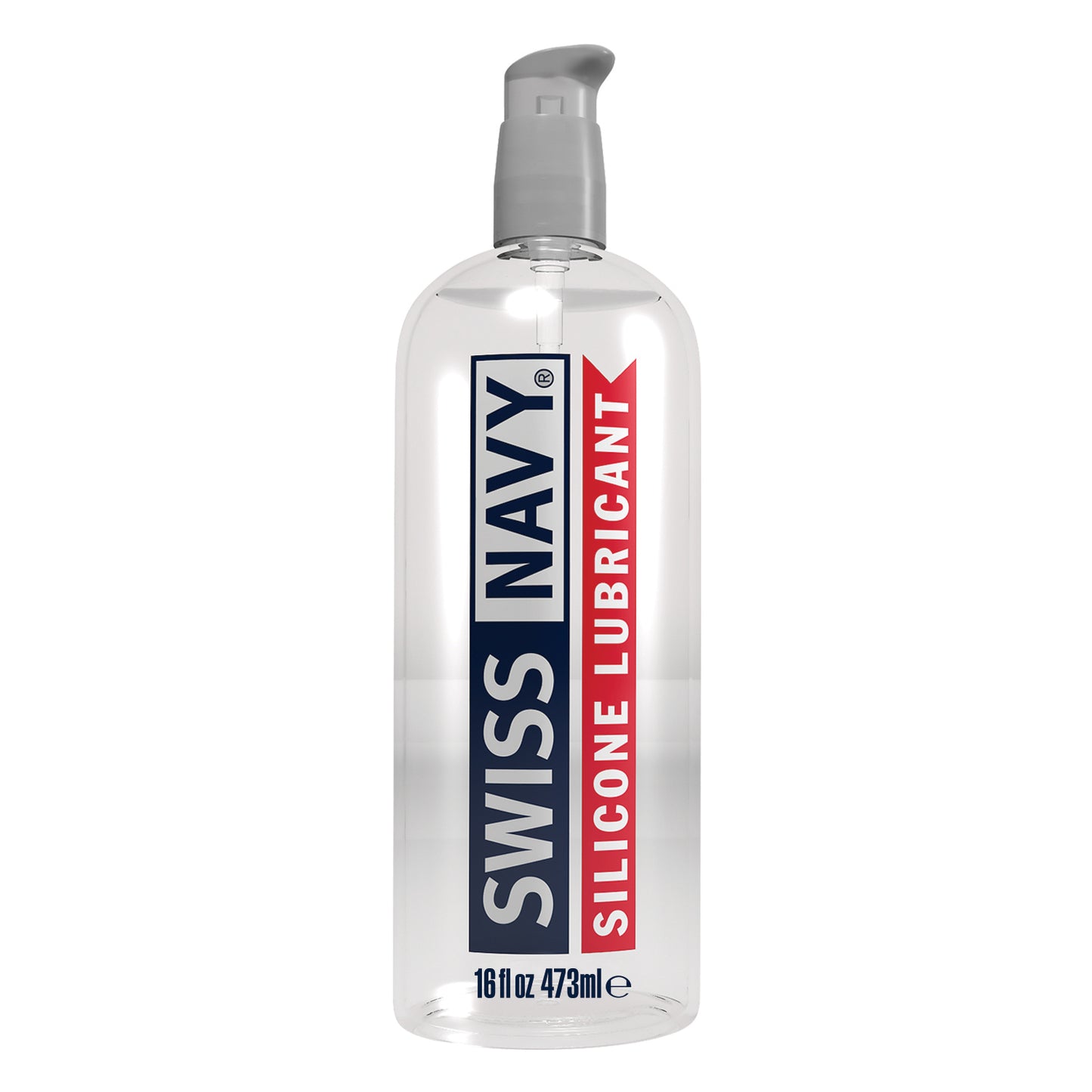 Swiss Navy Silicone Lubricant - 16 Fl. Oz. - Long Lasting, Velvety Feel