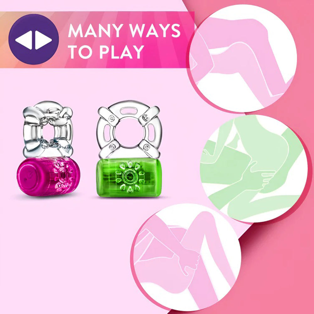 Blush Play With Me Pleaser Rechargeable C-Ring – Pink