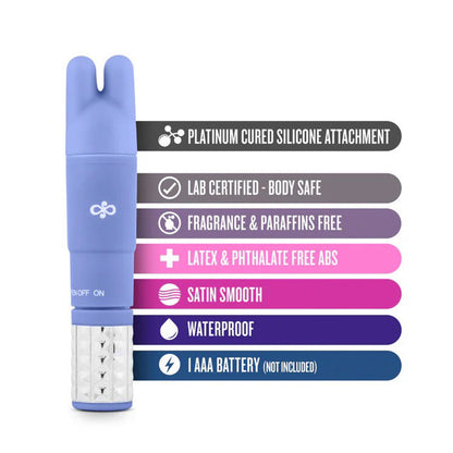 Blush Rose Revitalize Massage Kit – Multi-Function Vibrator – Blue