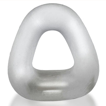 Zoid Trapazoid Lifter Cockring - Clear Ice - Silicone Blend