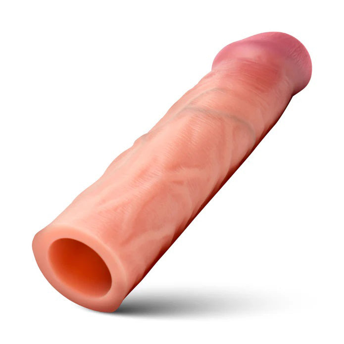 Curve Toys Jock 1.5" Silicone Penis Extension Sleeve - Realistic Beige