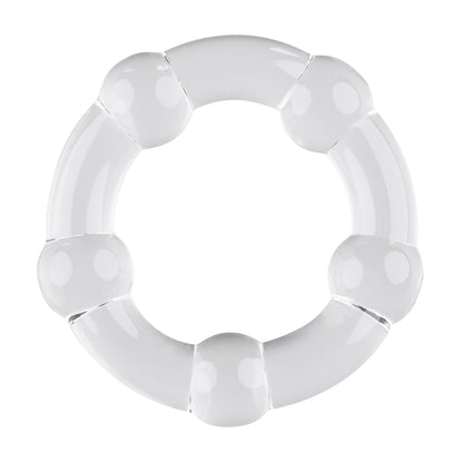 Evolved Novelties Erection Rings - 3-Ring Collection for Enhanced Support - Clear