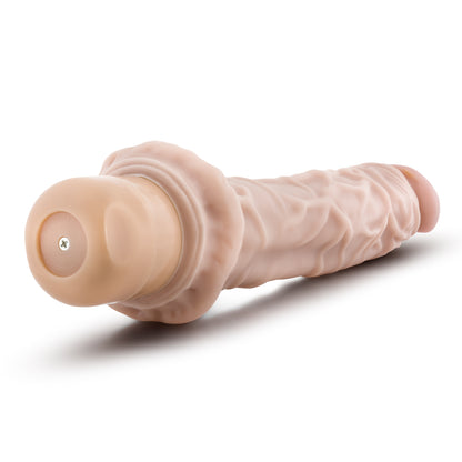 Blush Cock Vibe #8 - Realistic Vibrator with Multi-Speed Functionality - Beige