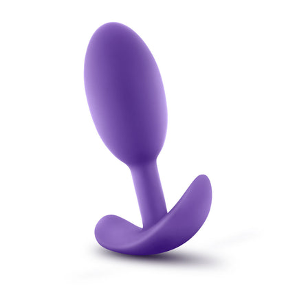 Luxe Wearable Vibra Slim Plug – Medium – Purple