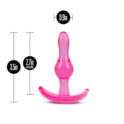 B Yours Curvy Anal Plug - Ergonomic Design - Pink