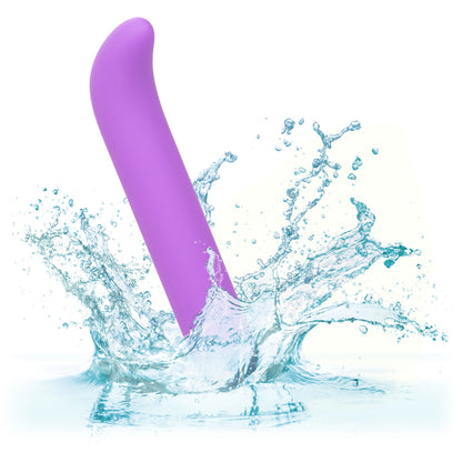 CalExotics Bliss Liquid Silicone Mini G Vibe – Purple – G-Spot Vibrator with 10 Speeds