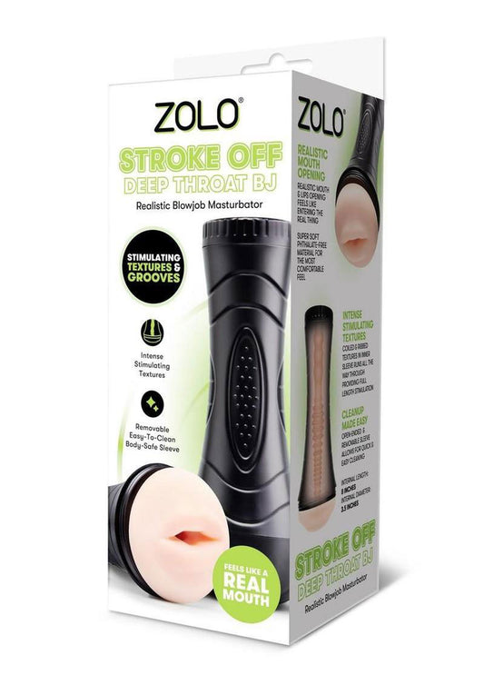 XGEN Stroke Off Deepthroat BJ – Realistic Oral Stimulation – Beige