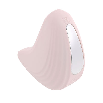 Playboy Pleasure Palm Vibrator - Multi-Speed Vibrations - Light Pink
