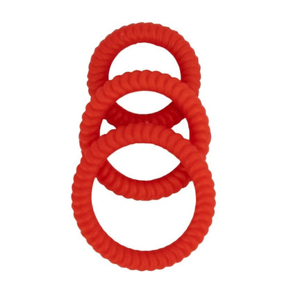 Ram Ultra Cocksweller - Red Silicone Ring Set