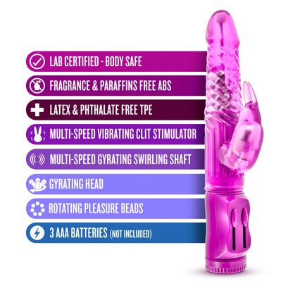 B Yours Beginner's Bunny Rabbit Vibrator – Pink