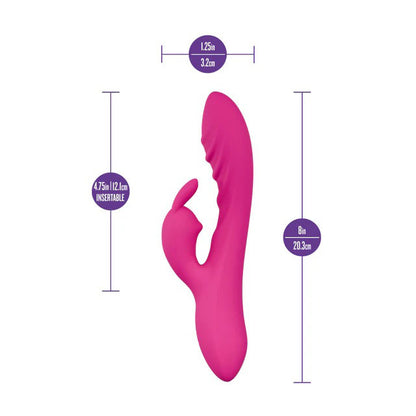 Blush Wild Lust Rabbit Vibrator with Dual Vibration Modes – Pink