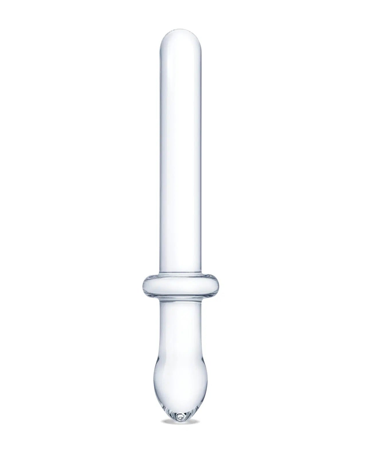 Electric Novelties 9.25 Inch Classic Smooth Dual-Ended Dildo - Clear