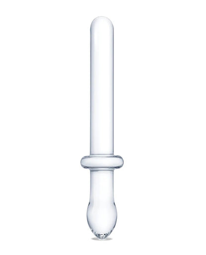 Electric Novelties 9.25 Inch Classic Smooth Dual-Ended Dildo - Clear