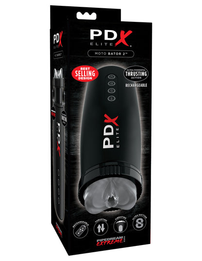 Pipedream Pdx Elite Motobator 2 Multi-Function Stroker – Black