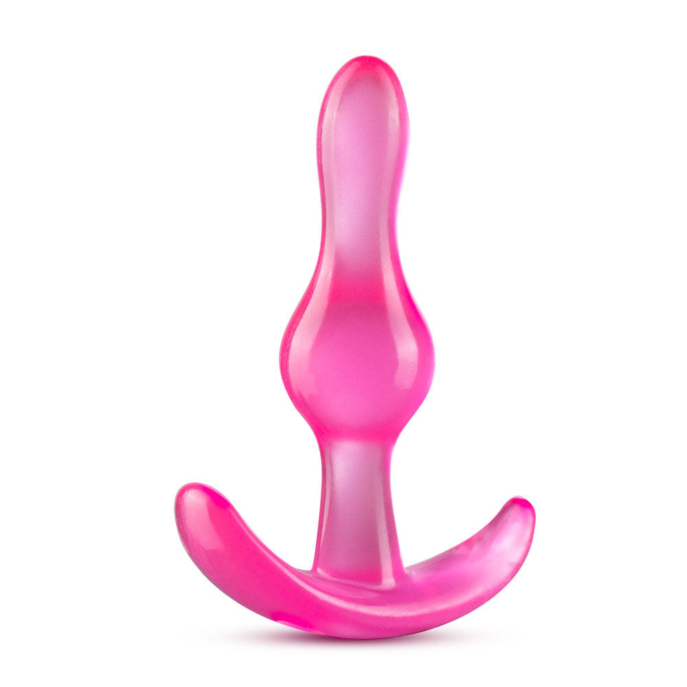 B Yours Curvy Anal Plug - Ergonomic Design - Pink