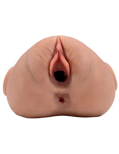 Pipedream Pdx Plus Double Pounder Vibrating Squeeze Stroker – Brown