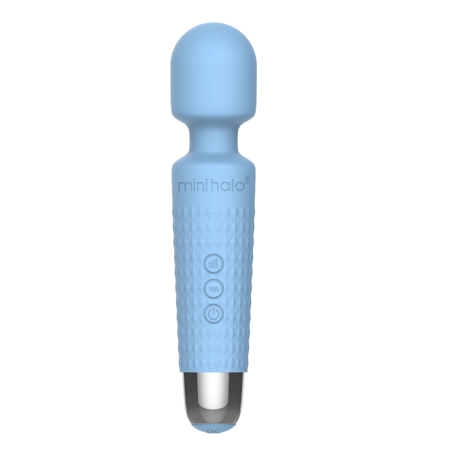 Viben Mini Halo Vibrator – Powerful Multi-Function Massager in Powder Blue