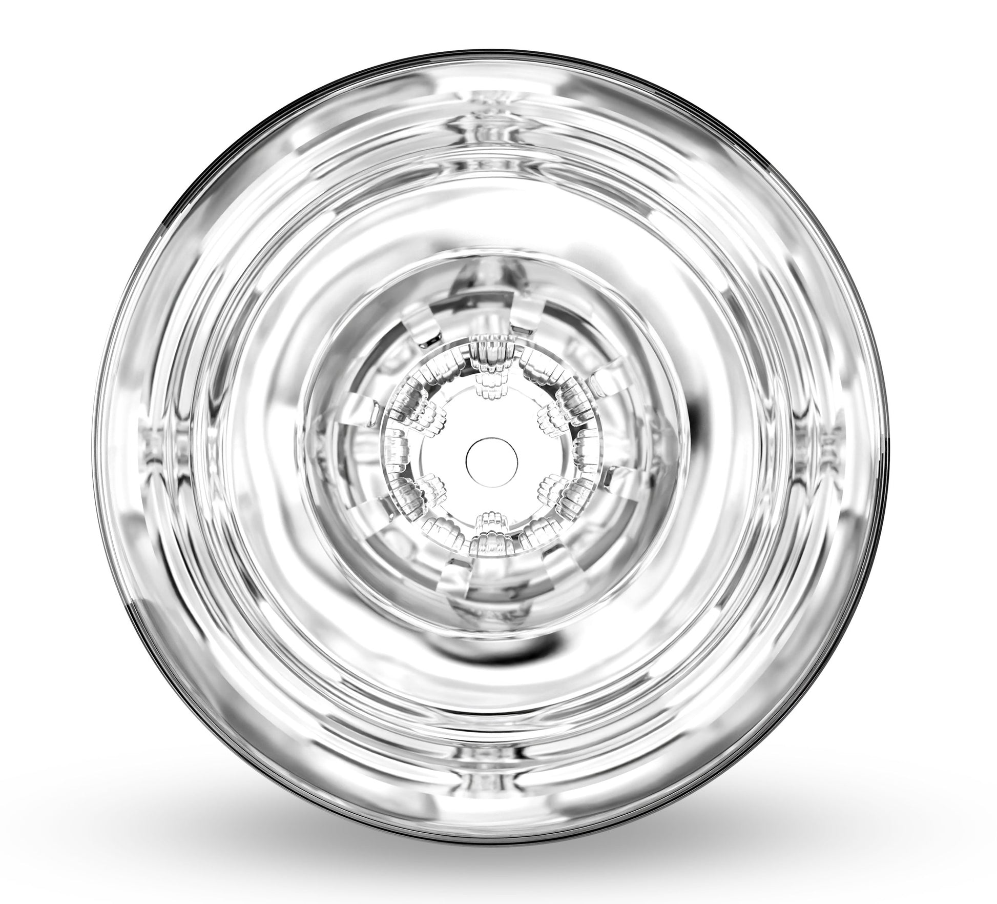 M for Men Magnifier - Pocket Stroker - Self-Lubricating - Clear