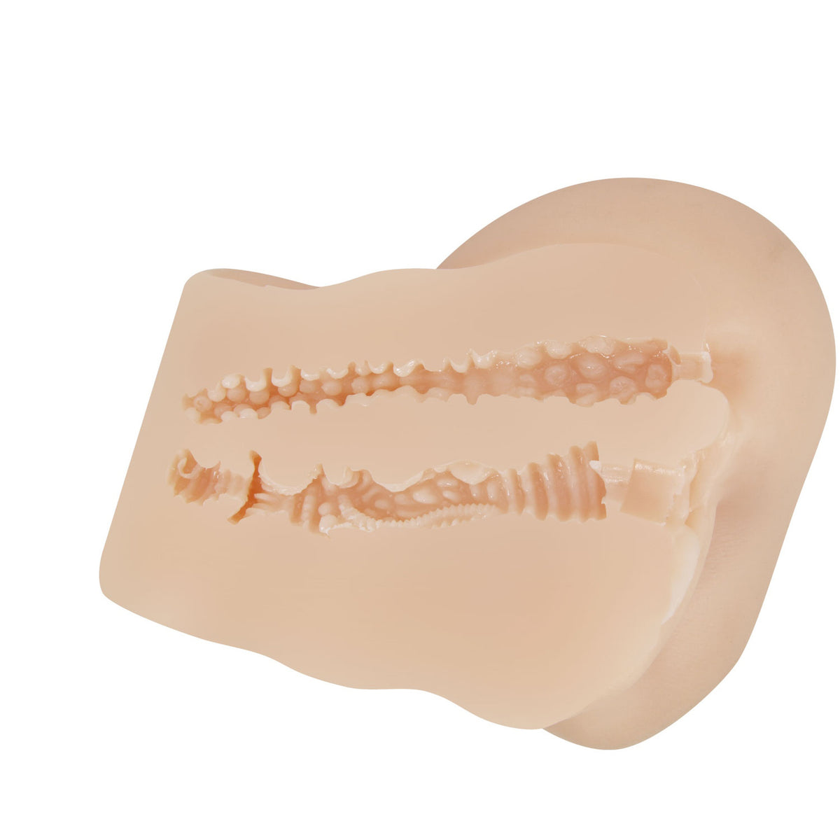 Pretty Love Hailey Realistic Vagina and Ass Vibrator – Beige