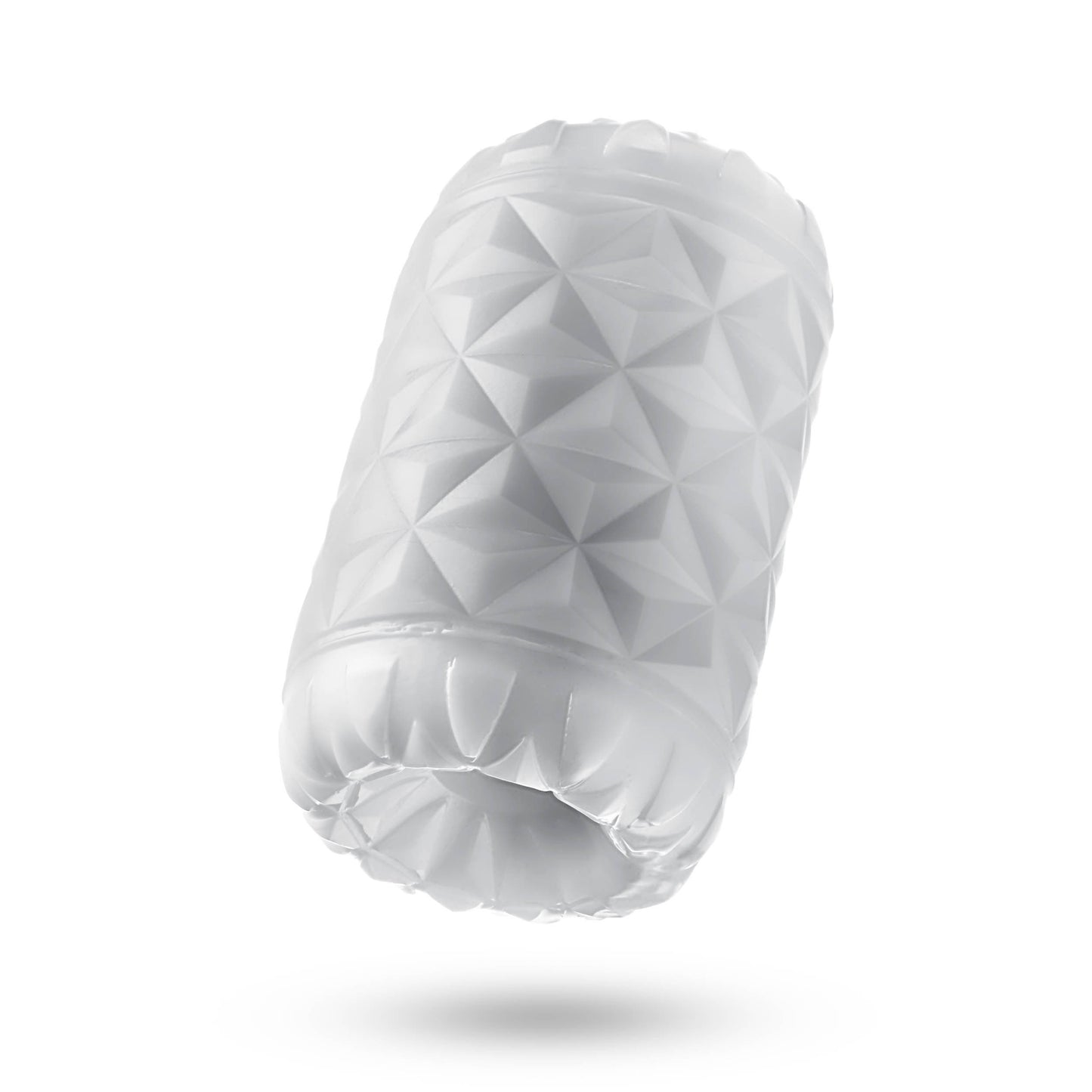Blush Rize Reakt Self-Lubricating Stroker - White - 3 Pleasure Chambers