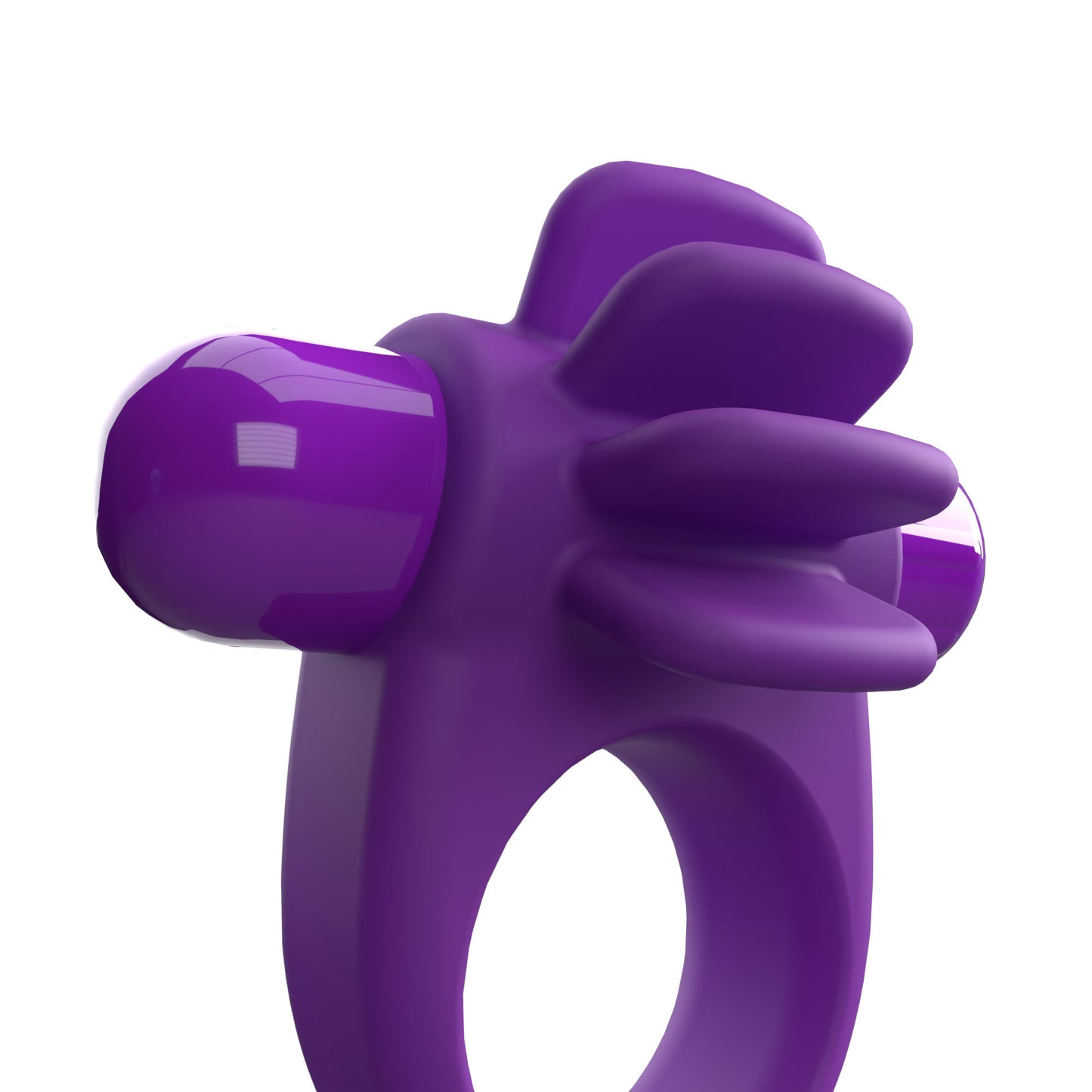Screaming O 4B Skooch Vibrating Cock Ring – Purple