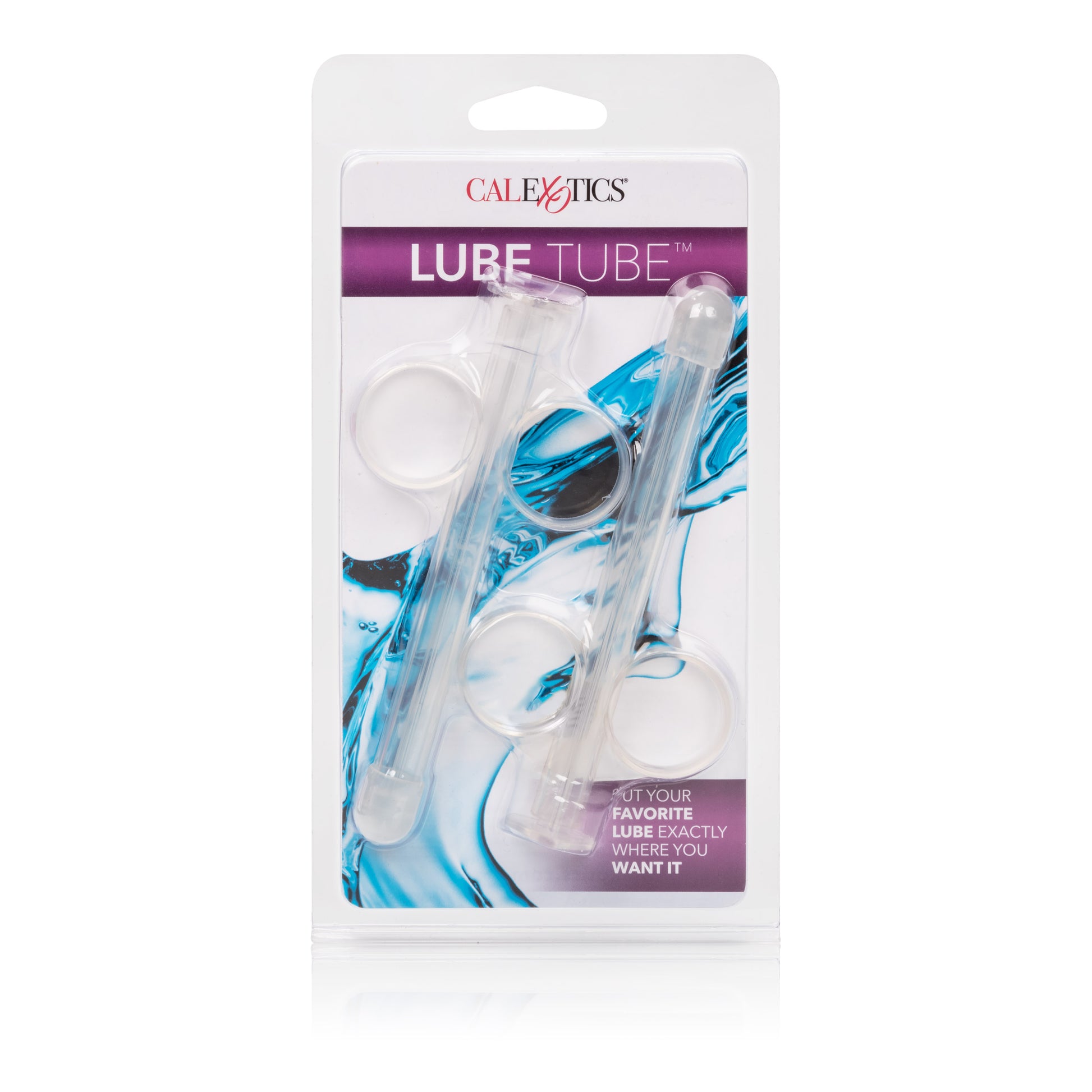 CalExotics Lube Tube - 2 Pack - Reusable Lubricant Dispenser