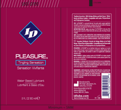 I.D. Lubricants ID Pleasure Water-Based Lubricant – 2oz