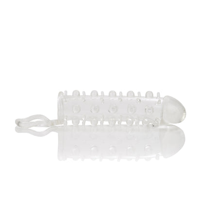 CalExotics Stud Extender Clear Penis Extender with Supporting Ring