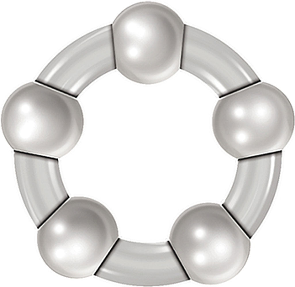 Three Amigos Set of Adjustable Rings for Enhanced Comfort – Clear